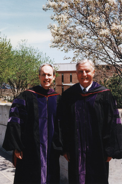 E. Thomas Sullivan, Dean, University of Minnesota Law School and Walter F. Mondale, University of Minnesota Law School Commencement
