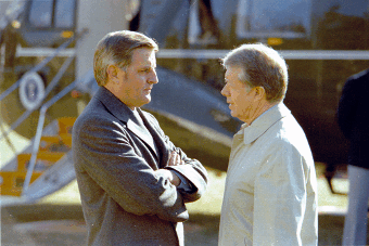 Vice President Mondale with President Jimmy Carter