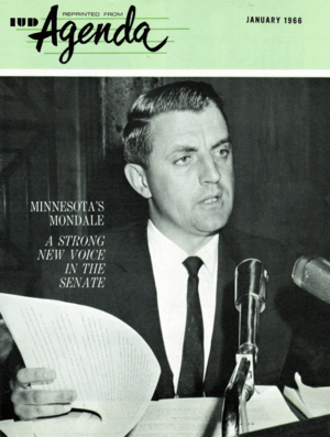 January 1966 - Walter Mondale Flyer